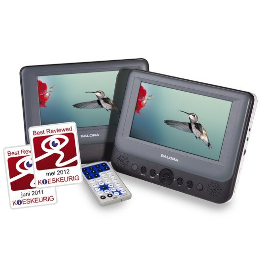 Salora DVP7048TWIN Lecteur DVD portable Salora DVP7048TWIN Lecteur DVD portable