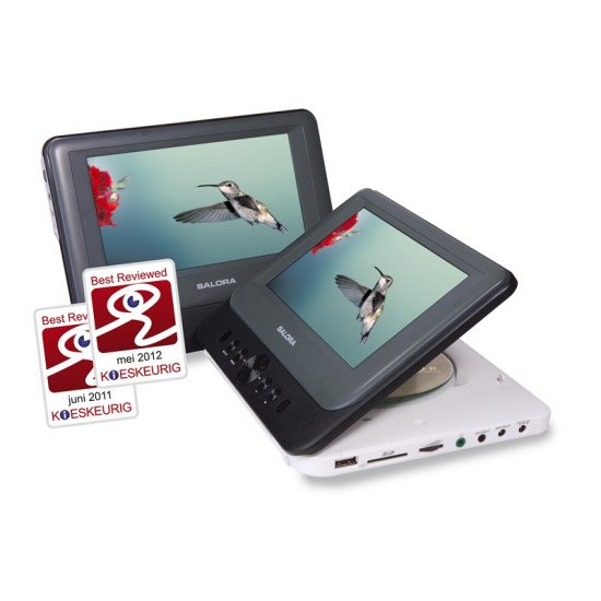 Salora DVP7048TWIN Lecteur DVD portable Salora DVP7048TWIN Lecteur DVD portable