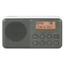 Sangean DPR-64 Radio portable Gris, Blanc