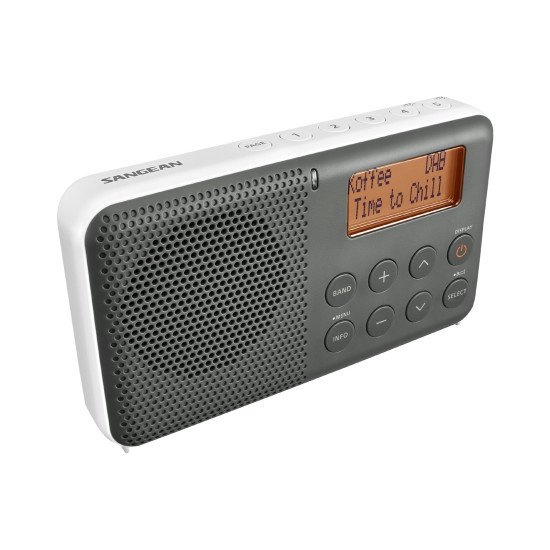 Sangean DPR-64 Radio portable Gris, Blanc Sangean DPR-64 Radio portable Gris, Blanc