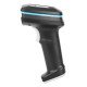 Manhattan Scanner de codes-barres LED 2D longue portée, USB, profondeur de lecture 450 mm, luminosité ambiante max. 100 000 lux, compatible codes 1D et 2D, câble RJ45 vers USB-A 1,8 m, noir, garantie 3 ans