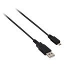 V7 Câble USB 2.0 A mâle vers Micro USB mâle, noir 1m 3.3ft V7 Câble USB 2.0 A mâle vers Micro USB mâle, noir 1m 3.3ft