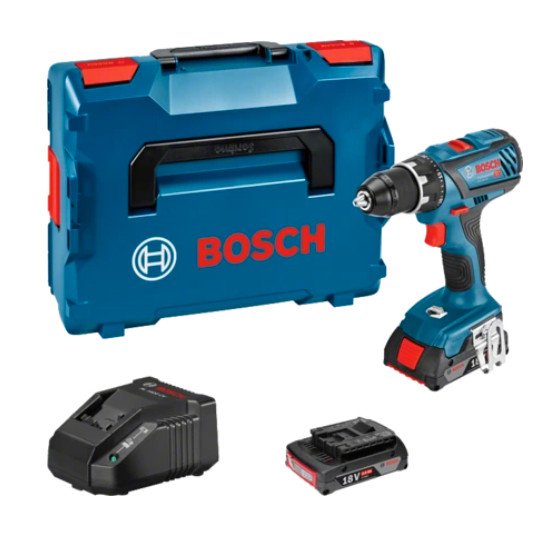 Bosch GSR 18V-28 Professional 1900 tr/min Noir, Bleu