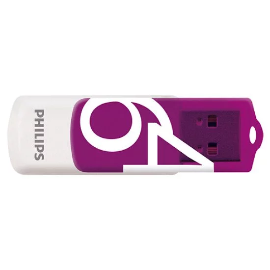 Philips FM64FD05D lecteur USB flash 64 Go USB Type-A 2.0 Violet, Blanc Philips FM64FD05D lecteur USB flash 64 Go USB Type-A 2.0 Violet, Blanc