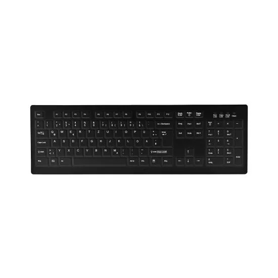 Active Key AK-C8100 clavier RF sans fil QWERTZ Allemand Noir Active Key AK-C8100 clavier RF sans fil QWERTZ Allemand Noir