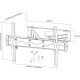 Newstar LED-W560 support mural tv Newstar LED-W560 support mural tv