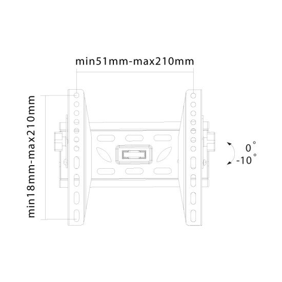 Newstar LED-W220 support mural tv Newstar LED-W220 support mural tv