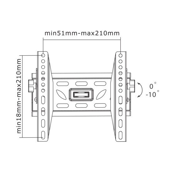 Newstar LED-W220 support mural tv Newstar LED-W220 support mural tv