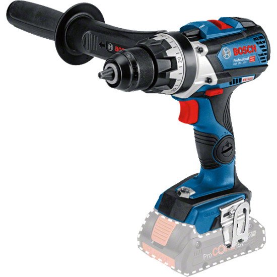 Bosch GSR 18V-110 C 2100 tr/min Sans clé 1,8 kg Noir, Bleu