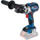 Bosch GSR 18V-110 C 2100 tr/min Sans clé 1,8 kg Noir, Bleu