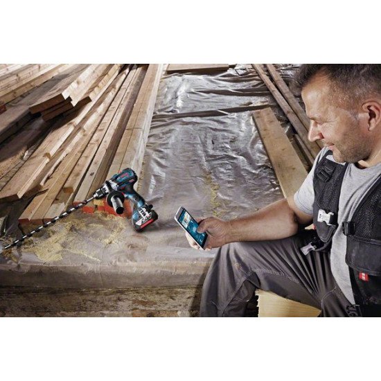 Bosch GSR 18V-110 C 2100 tr/min Sans clé 1,8 kg Noir, Bleu