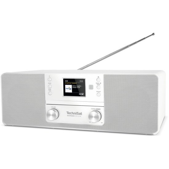 TechniSat DIGITRADIO 370 CD IR Système mini audio domestique 10 W Blanc