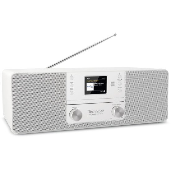 TechniSat DIGITRADIO 370 CD IR Système mini audio domestique 10 W Blanc