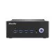 Shuttle Nano PC NT10H5, Intel Core Ultra 5 125H, Intel Arc graphics, 2xHDMI, 2xUSB 4.0 (DP), 2x2.5Gbit LAN, VESA, 24/7 Shuttle Nano PC NT10H5, Intel Core Ultra 5 125H, Intel Arc graphics, 2xHDMI, 2xUSB 4.0 (DP), 2x2.5Gbit LAN, VESA, 24/7