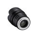 Samyang VDSLR 50mm T1.5 MK2 MILC Objectif de cinéma Noir Samyang VDSLR 50mm T1.5 MK2 MILC Objectif de cinéma Noir