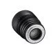 Samyang VDSLR 85mm T1.5 MK2 MILC Objectif de cinéma Noir Samyang VDSLR 85mm T1.5 MK2 MILC Objectif de cinéma Noir