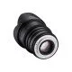 Samyang VDSLR 24mm T1.5 MK2 MILC Objectif de cinéma Noir Samyang VDSLR 24mm T1.5 MK2 MILC Objectif de cinéma Noir