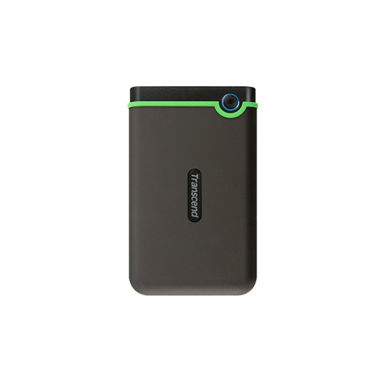 Transcend StoreJet 25M3C disque dur externe 4000 Go Noir, Vert