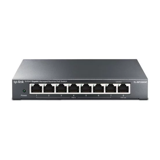 TP-LINK TL-RP108GE commutateur réseau Gigabit Ethernet TP-LINK TL-RP108GE commutateur réseau Gigabit Ethernet