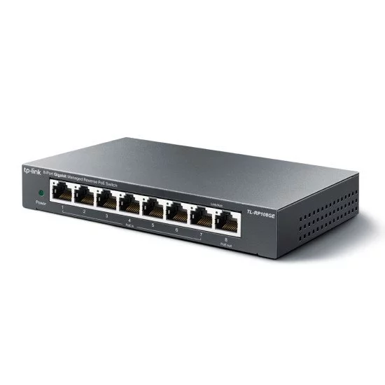 TP-LINK TL-RP108GE commutateur réseau Gigabit Ethernet TP-LINK TL-RP108GE commutateur réseau Gigabit Ethernet