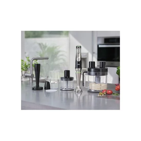 Braun MultiQuick 9 MQ 9187XLI 0,6 L Mélangeur par immersion 1200 W Noir, Acier inoxydable Braun MultiQuick 9 MQ 9187XLI 0,6 L Mélangeur par immersion 1200 W Noir, Acier inoxydable