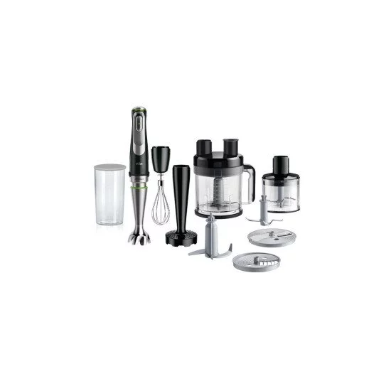 Braun MultiQuick 9 MQ 9187XLI 0,6 L Mélangeur par immersion 1200 W Noir, Acier inoxydable Braun MultiQuick 9 MQ 9187XLI 0,6 L Mélangeur par immersion 1200 W Noir, Acier inoxydable