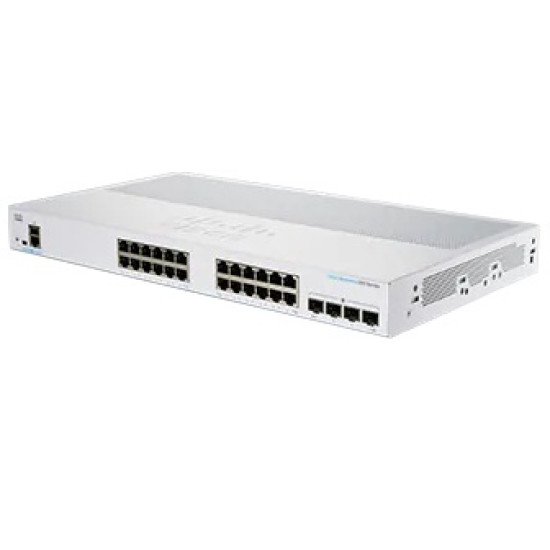 Cisco CBS250-24T-4X-EU commutateur réseau Géré L2/L3 Gigabit Ethernet (10/100/1000) Argent