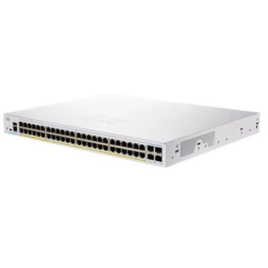 Cisco CBS250-48PP-4G-EU commutateur réseau Géré L2/L3 Gigabit Ethernet (10/100/1000) Argent