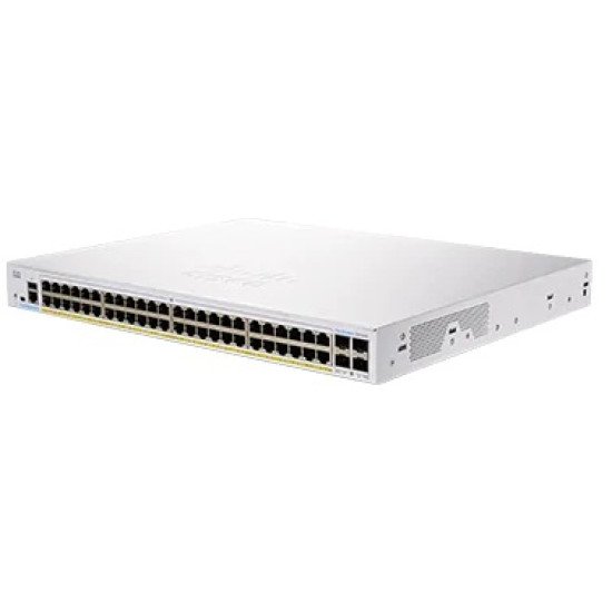 Cisco CBS250-48P-4X-EU commutateur réseau Géré L2/L3 Gigabit Ethernet (10/100/1000) Argent