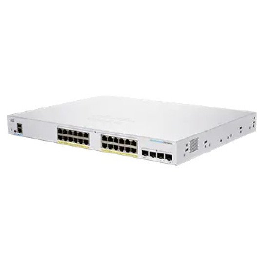 Cisco CBS250-24FP-4G-EU commutateur réseau Géré L2/L3 Gigabit Ethernet (10/100/1000) Argent
