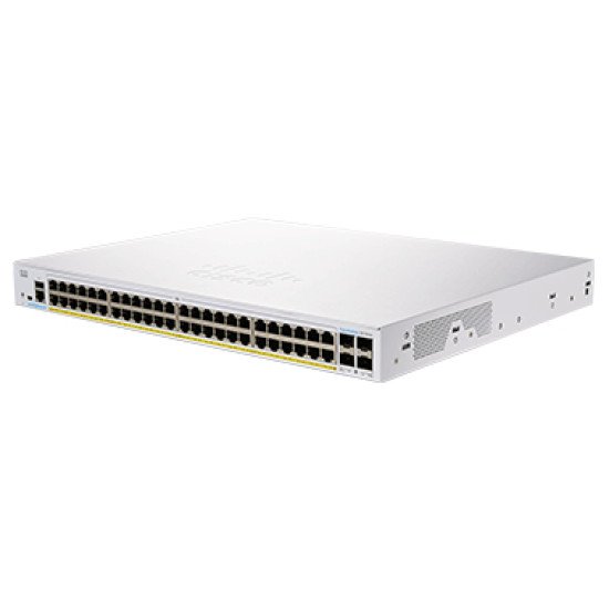Cisco CBS350-48P-4X-EU commutateur réseau Géré L2/L3 Gigabit Ethernet (10/100/1000) Argent