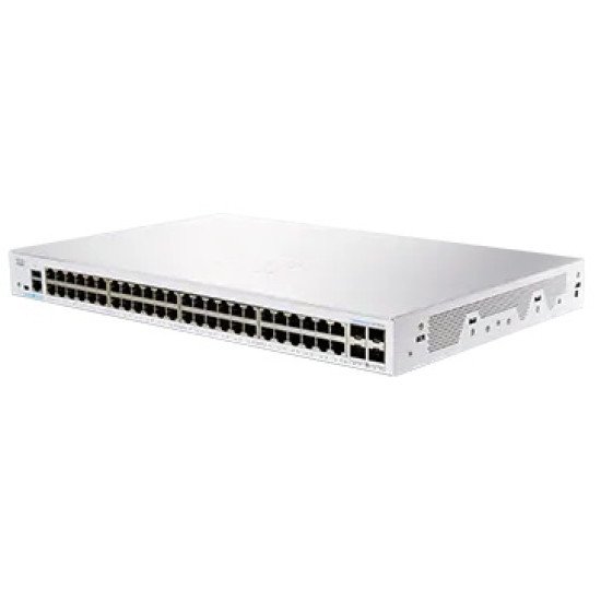 Cisco CBS250-48T-4X-EU commutateur réseau Géré L2/L3 Gigabit Ethernet (10/100/1000) Argent