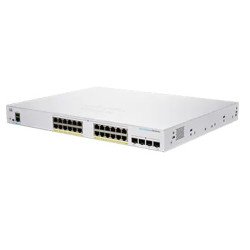 Cisco CBS250-24P-4GEU-RF commutateur réseau Géré L2/L3 Gigabit Ethernet (10/100/1000) Argent