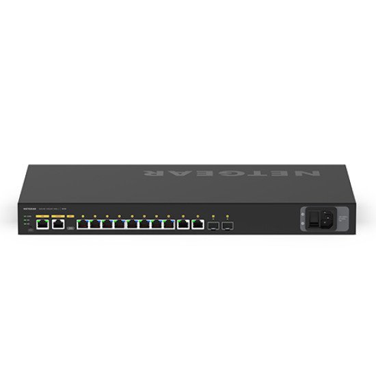 Netgear M4250-10G2XF-PoE++ Géré L2/L3 Gigabit Ethernet PoE 1U Noir