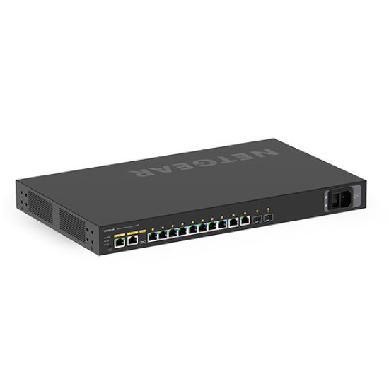 Netgear M4250-10G2XF-PoE++ Géré L2/L3 Gigabit Ethernet PoE 1U Noir