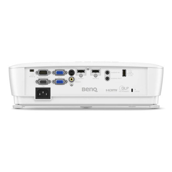 Benq MH536 vidéo-projecteur Projecteur à focale standard 3800 ANSI lumens DLP 1080p (1920x1080) Compatibilité 3D Blanc