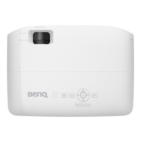 Benq MH536 vidéo-projecteur Projecteur à focale standard 3800 ANSI lumens DLP 1080p (1920x1080) Compatibilité 3D Blanc