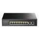 Strong SW8010POE+ commutateur réseau Gigabit Ethernet (10/100/1000) Connexion Ethernet POE Bureau Noir