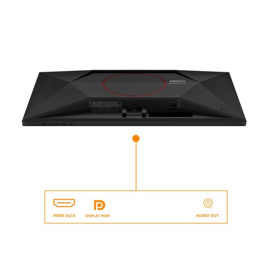 AOC G4 Q27G42XE écran PC 68,6 cm (27") 2560 x 1440 pixels Quad HD Noir, Rouge AOC G4 Q27G42XE écran PC 68,6 cm (27") 2560 x 1440 pixels Quad HD Noir, Rouge