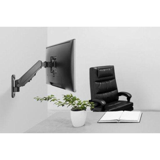 ASSMANN Electronic DA-90396 support d'écran plat pour bureau 81,3 cm (32") Vis Noir