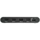 StarTech.com Mini Dock Thunderbolt 3 - Station d'Accueil TB3 à Double Écran - HDMI 4K 60Hz - 2x USB-A (3.2/2.0) & GbE - Câble 28cm - Adaptateur Multiport pour PC Portable - Mac/Windows