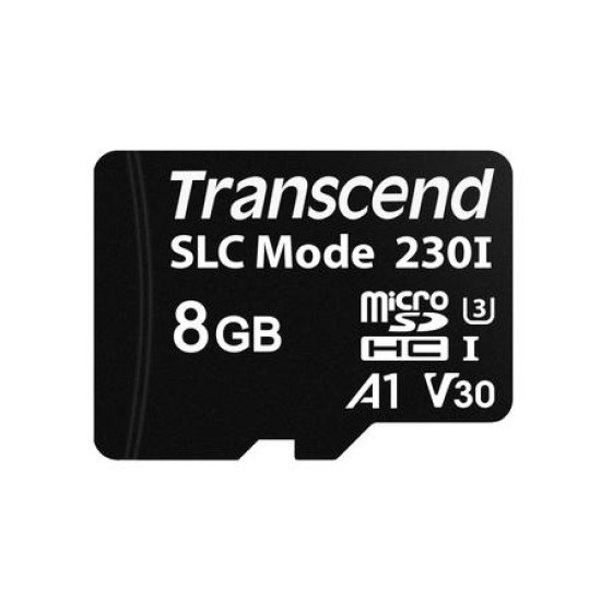 Transcend TS8GUSD230I mémoire flash 8 Go MicroSDHC NAND Classe 1