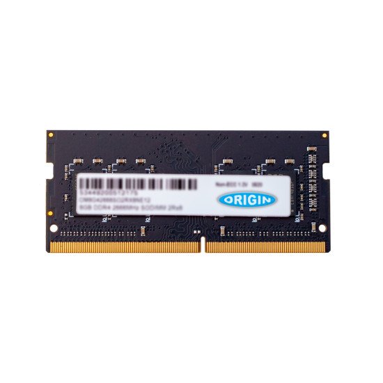 Origin Storage 8GB DDR4-3200 SODIMM 1RX8 1.2V CL22 module de mémoire 8 Go 1 x 8 Go 3200 MHz