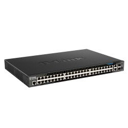 D-Link DGS-1520-52MP Géré L3 Gigabit Ethernet (10/100/1000) Connexion Ethernet POE 1U Noir D-Link DGS-1520-52MP Géré L3 Gigabit Ethernet (10/100/1000) Connexion Ethernet POE 1U Noir
