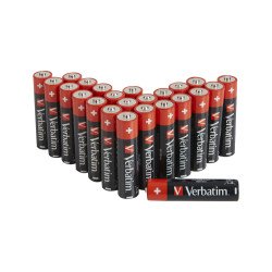 Verbatim 49504 pile domestique Batterie à usage unique AAA Alcaline Verbatim 49504 pile domestique Batterie à usage unique AAA Alcaline