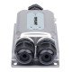 Intellinet Prolongateur PoE++ Gigabit extérieur 2 ports antichoc et antivandale, extension PoE jusqu'à 100 m, budget 60 W, IEEE 802.3bt (4PPoE), IP67, IK10, boîtier métal, Alimentation par Ethernet, Power Over Ethernet, garantie de 3 ans