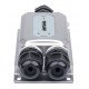 Intellinet Prolongateur PoE++ Gigabit extérieur 2 ports antichoc et antivandale, extension PoE jusqu'à 100 m, budget 60 W, IEEE 802.3bt (4PPoE), IP67, IK10, boîtier métal, Alimentation par Ethernet, Power Over Ethernet, garantie de 3 ans