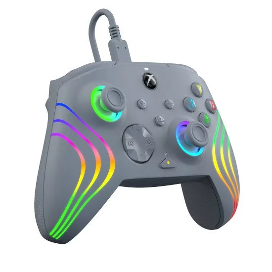 PDP Afterglow Wave Gris USB Manette de jeu Analogique/Numérique PC, Xbox One, Xbox Series S, Xbox Series X PDP Afterglow Wave Gris USB Manette de jeu Analogique/Numérique PC, Xbox One, Xbox Series S, Xbox Series X