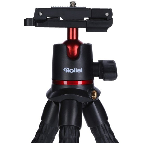 Rollei Monkey Pod 2 trépied Caméra de Smartphone/numérique 3 pieds Noir