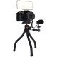 Rollei Monkey Pod 2 trépied Caméra de Smartphone/numérique 3 pieds Noir